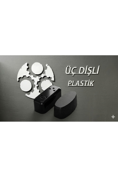 3DisliPlastik Peugeout 407 Koltuk Düğmeleri Siyah 3D Baskı