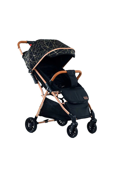 kidoo KIDDO 6607 Foldable Baby Stroller, Adjustable Backrest Large Canopy, 0-...