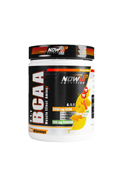 NOWUP NUTRITION Bcaa 4:1:1 Muscle Effect Amino Asit / Turunç Meyveleri Aromal...