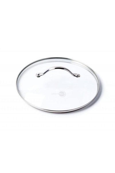 Greenpan 24 cm Glass Cover |   Tempered Glass |   Stainless Steel Handle |   220 ° C Oven
