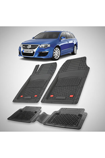 TEAMCAR Covorașe Auto VW Passat B5/B6 TEAMCAR® Negru