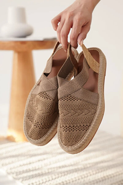 Abacca Rosa Women's Mink Espadrille Shoes