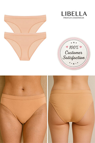 LİBELLA İÇ GİYİM Chiloți bikini din bumbac, multicolori, din 2 piese, Basic