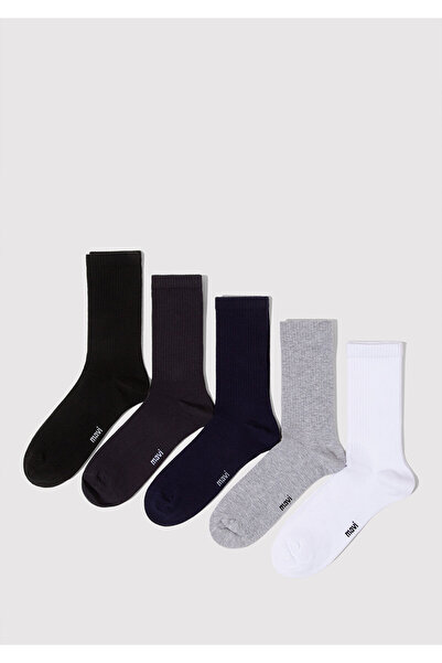 Mavi 5li Soket Çorap 0912353-900
