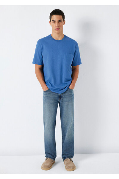 Mavi Pocket Detailed Basic T-Shirt Loose Fit / Comfortable Cut 066248-70719