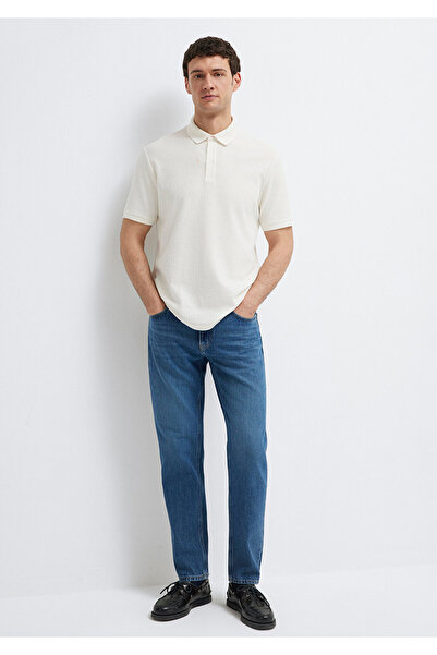 Mavi Tricou polo Ecru Slim Fit 0612521 -70057