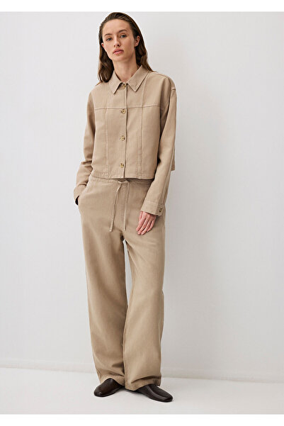 Mavi Панталони в бежов цвят (TENCEL™) със състав от лиозел 1011012-70361