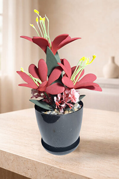 nftart.design زهرة صناعية - زنبق في وعاء