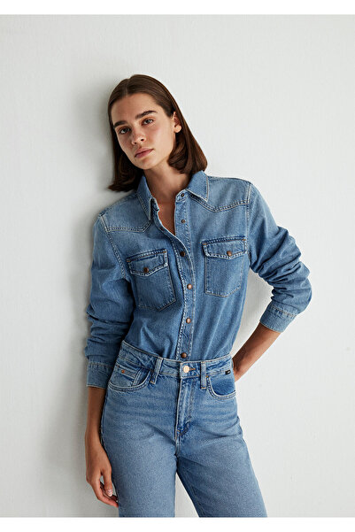 Mavi Kadın Mavi M1210819-87754 Kot Gömlek