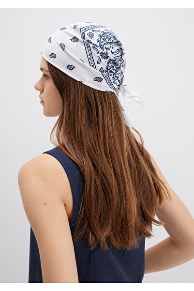 Mavi Printed White Bandana Model: 1911810 -70057