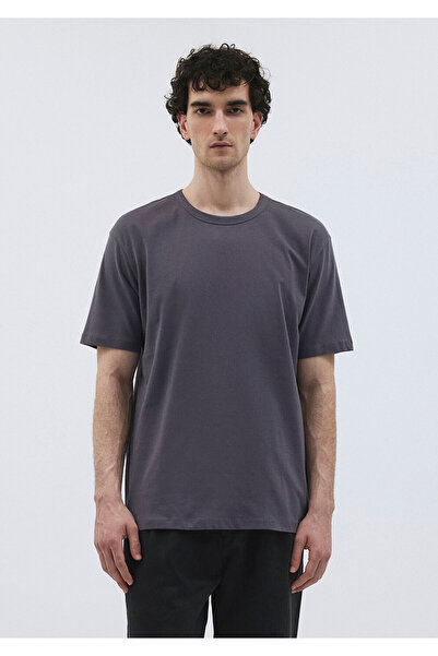 Mavi Antrasit Premium Basic Tişört Loose Fit / Bol Rahat Kesim 0612149-80932