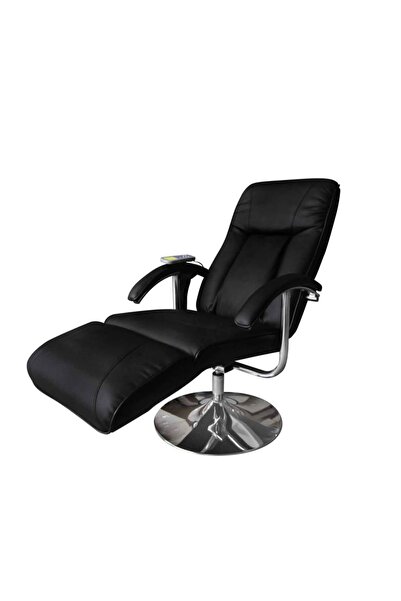 Concept Massage chair, black, eco-leather