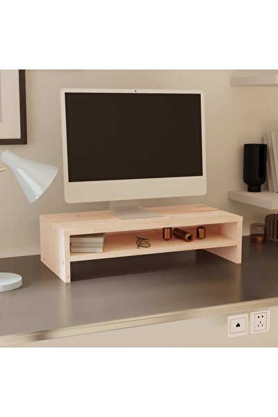 Concept Stand pentru monitor, 50x24x13 cm, lemn masiv de pin