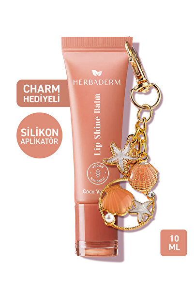 Herbaderm Coco-Vanilya Parlatıcı,Dolgunlaştırıcı,Onarıcı Vegan Dudak Balmı,H....