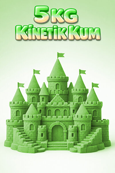 Kinetic Sand 5 KG Kinetik Kum - Eğitici ve Öğretici Oyun Kumu
