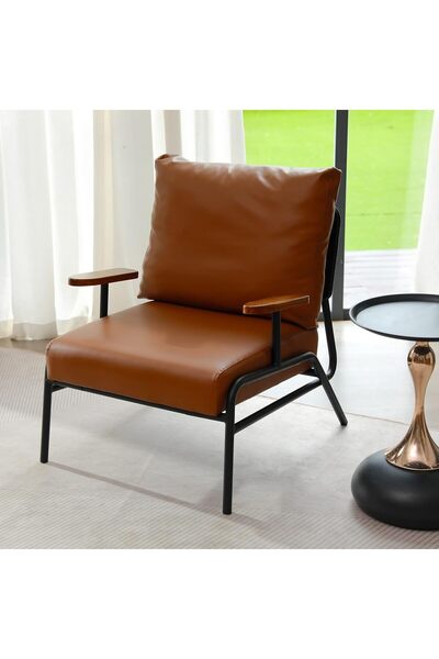 rexa Leather Accent Chair