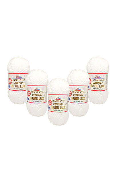 Himalaya 5 Adet Himalaya Everyday Bebe Lux Anti Pilling El Örgü İpliği - 7040...