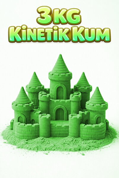 Kinetic Sand 3 KG Kinetik Kum - Eğitici ve Öğretici Oyun Kumu