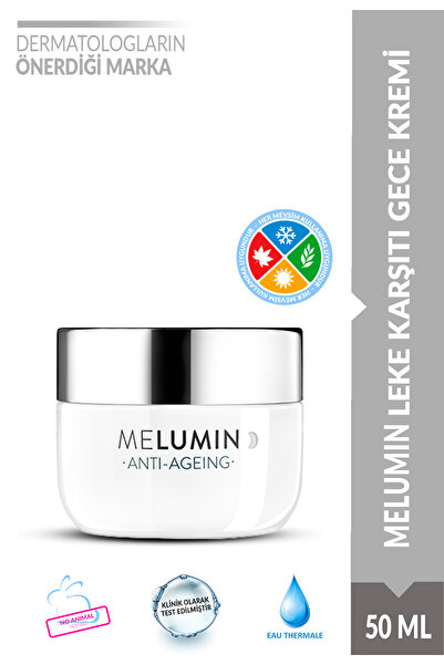 DERMEDIC MELUMIN LEKE KARŞITI GECE KREMİ 50 ML