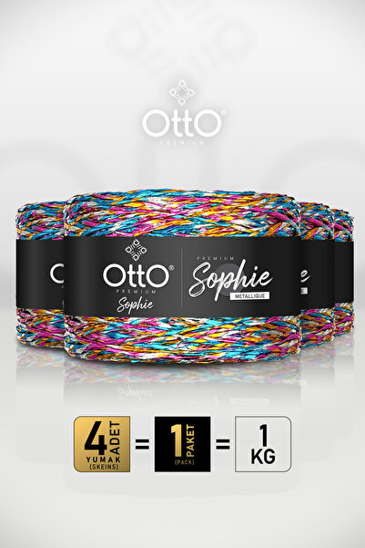 Otto Premium Sophie Metallic - Κοκτέιλ - Συσκευασία 4 τεμαχίων - 250gr/420m -...
