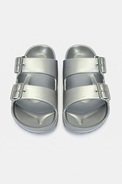 Penti Papuci Plassy de culoare argintie