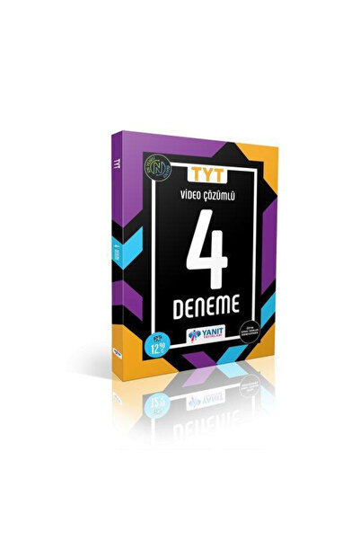 Yanıt Yayınları TYT DENEME 4LÜ ÇÖZ.