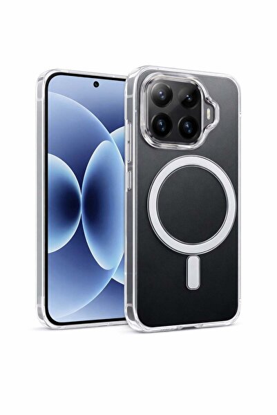 Vissona mi 15 T Pro Uyumlu Kamera Korumalı Magsafe Wireless Şarj Özellikli Lü...