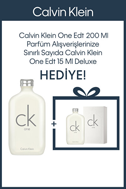 Calvin Klein One EDT Erkek Parfüm Seti