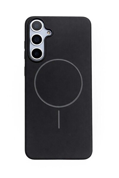 Vissona SAMSUNG Galaxy S24 FE Uyumlu İçi Kadife Magsafe Wireless Şarj Özellik...