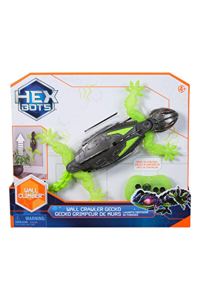 Hex Bots ȘOPÂRLĂ GECKO VERDE CĂȚĂTOARE CU TELECOMANDĂ