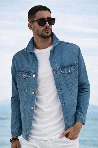 COUPON Denim Jacket / Light Blue
