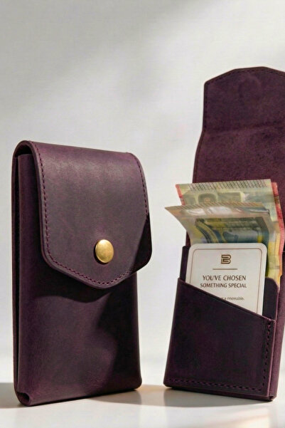 luvo 100% Real Leather Wallet |   3 Compartments 9 Card Capacity Minimal Wall...