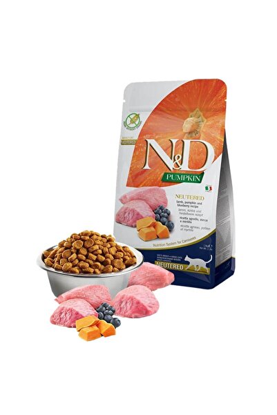 Farmina Nd Pumpkin Tahılsız Balkabaklı & Kuzu Etli & Yaban Mersinli 1,5 Kg Kı...