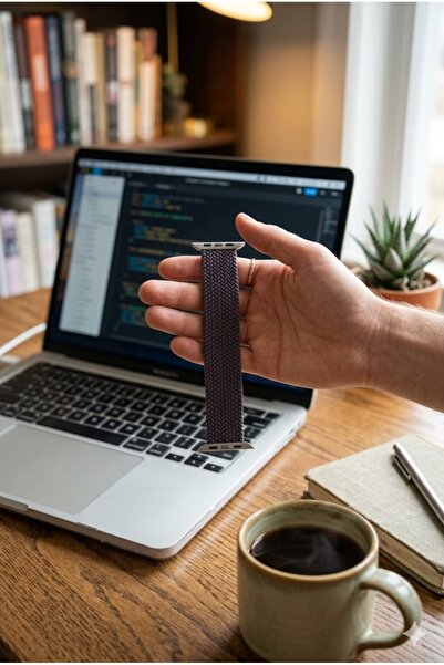 Ithink AKILLI SAAT KORDONU ÖRGÜ DESENLİ SMALL