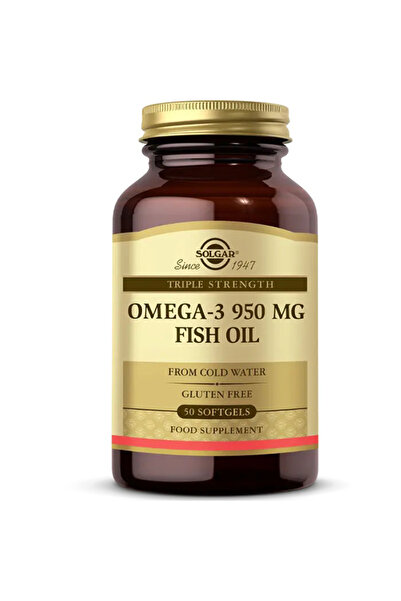 Solgar Omega 3 950 mg 50 Kapsül