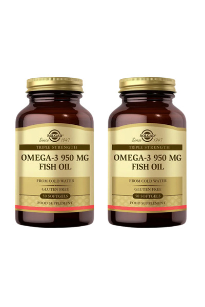 Solgar Omega-3 950 Mg 50 Kapsül 2 Adet
