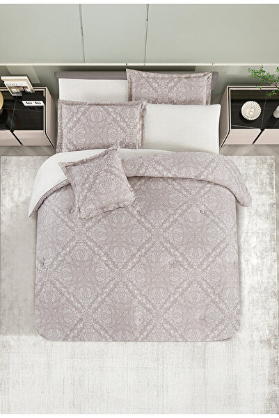 Melen مفارش ميلين | طقم لحاف قطن مزدوج بحشوة سميكة 8 قطع