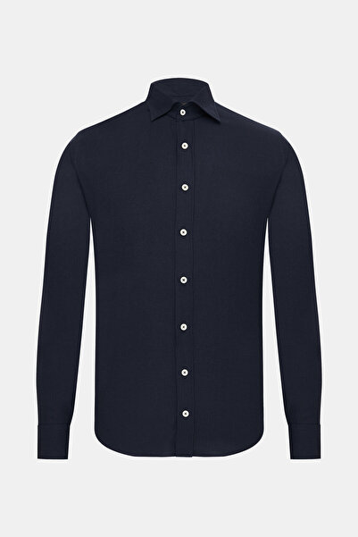 Vakko KAŞMİR PAMUK TWILL SPOR GÖMLEK