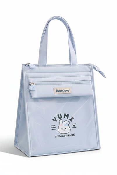 YOYOSO Stylish Clutch Bag Shape + Lunch Box - Blue