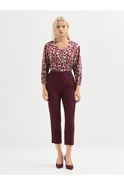 Karaca Kadın Pantolon-Bordo