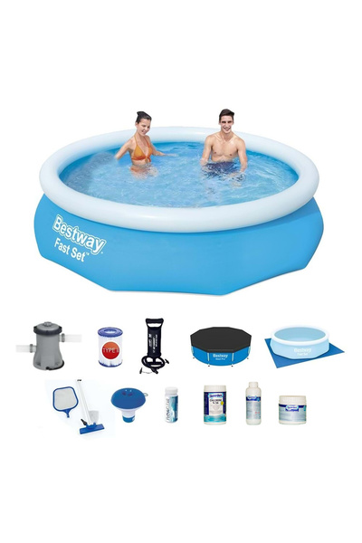 BESTWAY Büyük Şişme Havuz Seti 305x66 cm Bw526 57456