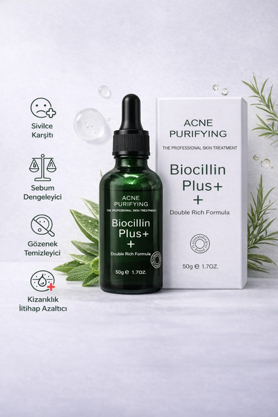 DRAGONTATTOO Biocillin Plus Acne Purifying Akne Sivilce Karşıtı Cilt Bakım Se...