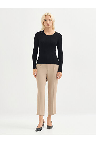 Karaca Kadın Triko Kazak-Siyah