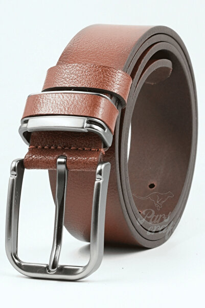 Parscraft Ανδρική ζώνη από γνήσιο δέρμα 4 εκ. Κομψή σχεδίαση με ειδική πόρπη ...