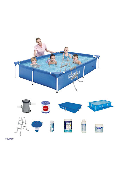 BESTWAY Prefabrik Havuz Seti 221x150x43cm BW460 56401