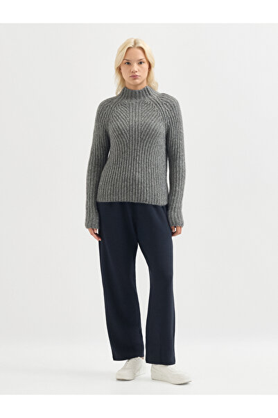 Karaca Kadın Triko Kazak-Gri