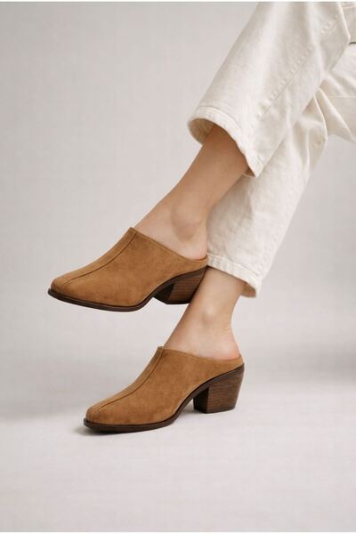 Saracshoes Gerçek Süet Deri Toprak Kadın Terlik Glamour