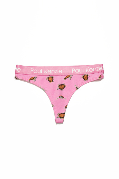 Paul Kenzie Patterned Women's String Panties – Eco Characters – Turtley