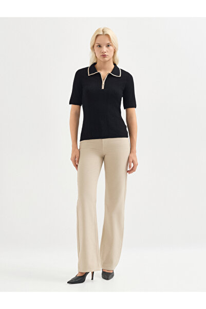 Karaca Kadın Triko Kazak-Siyah