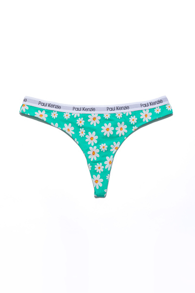 Paul Kenzie Patterned Women's String Panties - Couple Collection Daisy